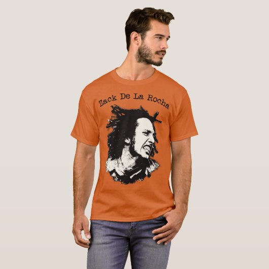 Zack De La Rocha Tシャツ (正面フル)