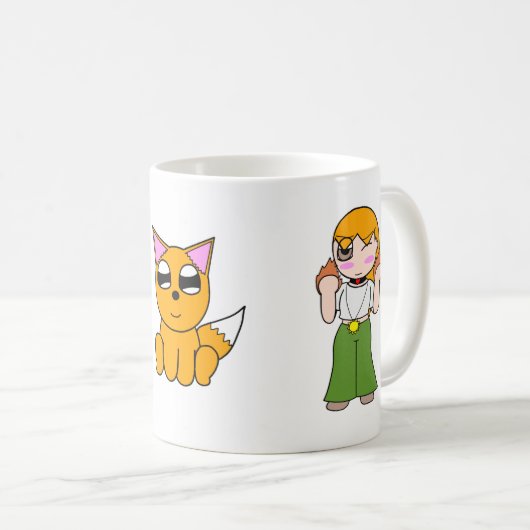 Zack Dragonbladeのマグ コーヒーマグカップ (正面右)