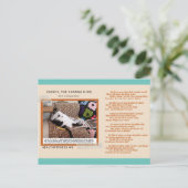 Zackie The Corona King -おもしろい保「Touch」カード ポストカード (スタンド正面)