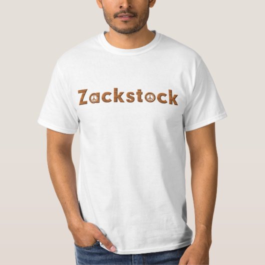 Zackstock Tシャツ (正面)