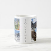 zAD003 ANDORRA, La Vella，モザイク， コーヒーマグカップ (中央)