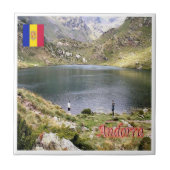 zAD015 ESTANY DE TRISTAINA DE BAIXアンドラ タイル (正面)