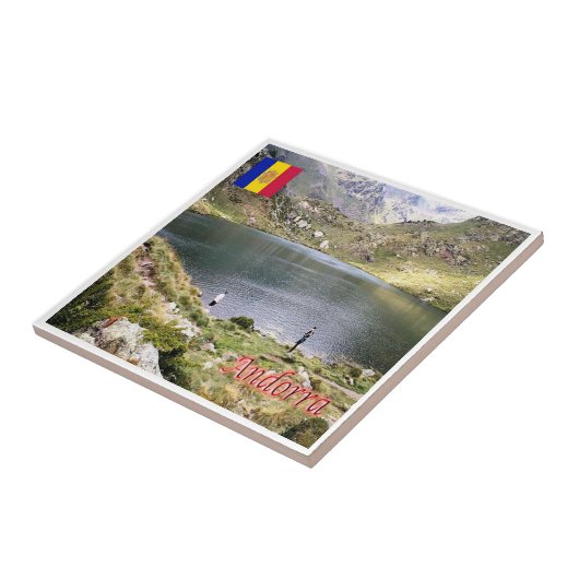 zAD015 ESTANY DE TRISTAINA DE BAIXアンドラ タイル (側面)