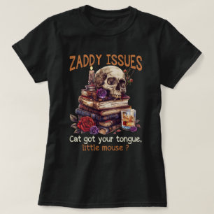 Zaddyがあなたの舌得の小さなマウスを投げる Tシャツ