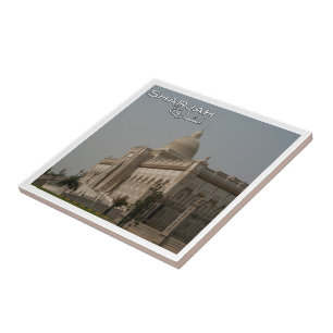 zAE012 SHARJAH,大学, UAE,アジア, タイル