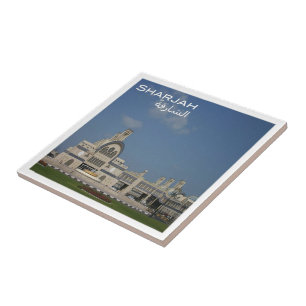 zAE014 SHARJAH, SOUQ AL MARKZI, UAE,アジア, タイル