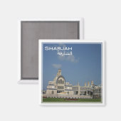zAE014 SHARJAH, SOUQ AL MARKZI, UAE，アジア，冷蔵庫 マグネット (正面/裏面)
