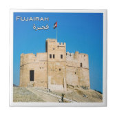 zAE034アラブ首長国連邦統一されたのFUJAIRAH砦, タイル (正面)
