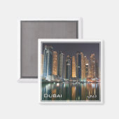 zAE043 DUBAIマリーナ，アラブ統一された首長国連邦，冷蔵庫 マグネット (正面/裏面)