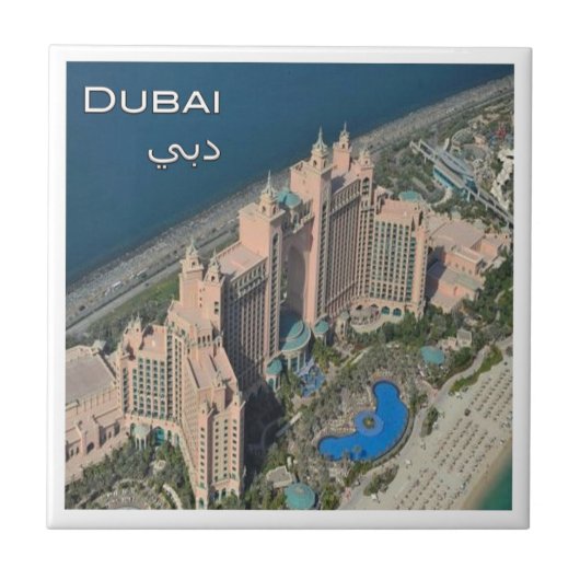 zAE049 DUBAI in ATLANTIS, UAE, タイル (正面)