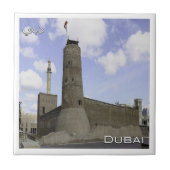 zAE050 DUBAI AL-FAHIDI FORT, UAE，アジア， タイル (正面)
