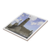 zAE050 DUBAI AL-FAHIDI FORT, UAE，アジア， タイル (側面)