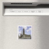 zAE050 DUBAI AL-FAHIDI FORT, UAE，アジア，冷蔵庫 マグネット (インサイチュ (食洗機))