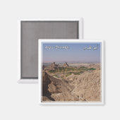 zAE060 AL AIN Abu Dhabi, UAE，アジア，冷蔵庫 マグネット (正面/裏面)