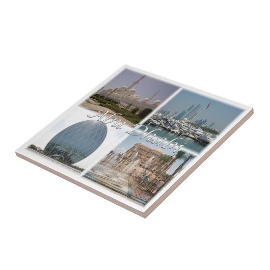 zAE062 ABU DHABI,アラブ統一された首長国連邦, タイル (側面)