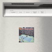 zAE066 DUBAI Tennis Stadium, UAE,アジア,冷蔵庫 マグネット (インサイチュ (食洗機))