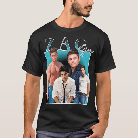 Zaf Efron Bolton Actor Tシャツ (正面)