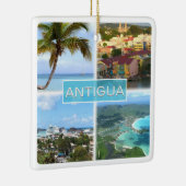 zAG003アンティグア・モザイク・アンティグア・バーブーダ セラミックオーナメント (右)