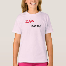 Zag Dog ブランド ピンクTシャツ Tシャツ