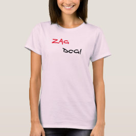 Zag Dog ブランド ピンクTシャツ Tシャツ
