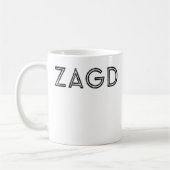 ZAGD Mug コーヒーマグカップ (左)
