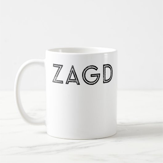 ZAGD Mug コーヒーマグカップ (左)