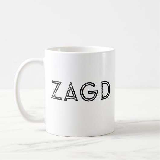 ZAGD Mug コーヒーマグカップ (左)
