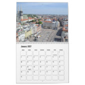 Zagreb-Croatia Calendar カレンダー (1月 2027)