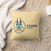 Zagreb Croatia Europe クッション (ブランケット)