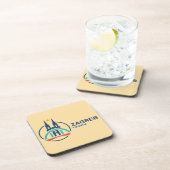 Zagreb Croatia Europe コースター (右側)