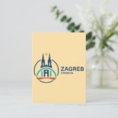 Zagreb Croatia Europe ポストカード (スタンド正面)