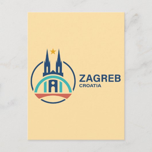 Zagreb Croatia Europe ポストカード (正面)