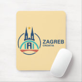 Zagreb Croatia Europe マウスパッド (マウス)
