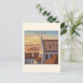 Zagreb - Croatia - Vintage Travel ポストカード (スタンド正面)