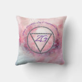 ZahariaGraceブランド商品 クッション (裏面)