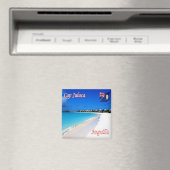 zAI006 CAP JULUCA、Panorama、Anguilla、冷蔵庫 マグネット (インサイチュ (食洗機))