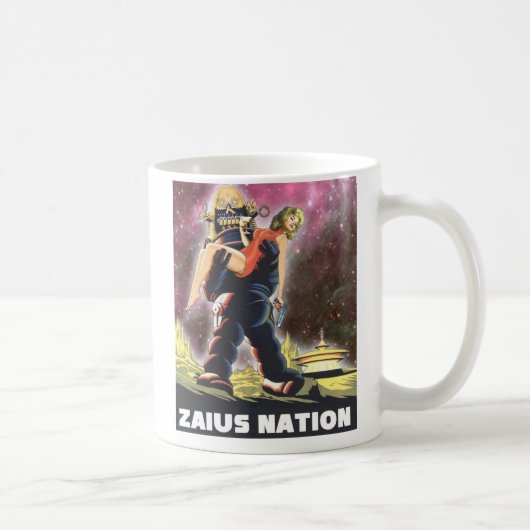 Zaiusの国家のマグ コーヒーマグカップ (右)