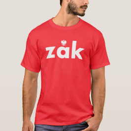 ZAKポーランド姓Tシャツ Tシャツ