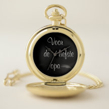 Zakhorloge "Voor de liefste opa"