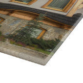 Zakopaneの木のポーランドの家 カッティングボード (角)