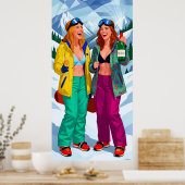 Zakopane Winter Après-Ski Escape Poster ポスター (キッチン)