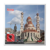 zAL011アルバニア， タイル (正面)