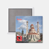 zAL011コルセアルバニア、冷蔵庫 マグネット (正面/裏面)