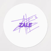 Zale製品ラベル ラベル (デザイン1)