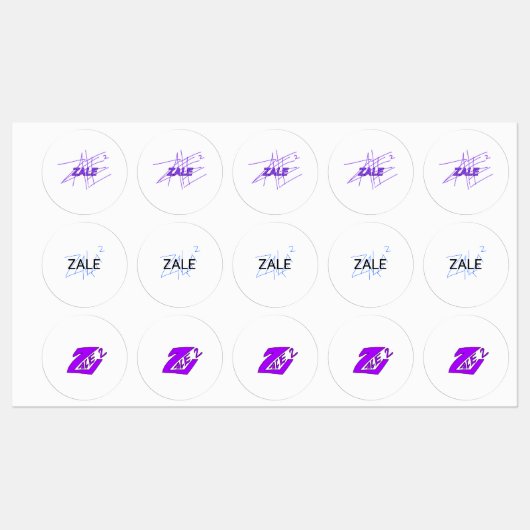 Zale製品ラベル ラベル (シート)