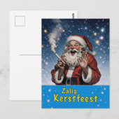 Zalig Kerstfeest ポストカード (正面/裏面)