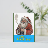 zalig kerstfeest ポストカード (スタンド正面)