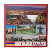 zAM011 I love YEREVAN,アルメニア,アジア, タイル (正面)