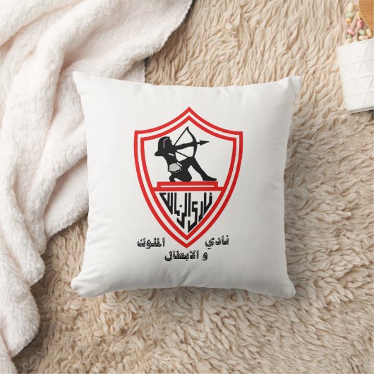 Zamalek SC – エジプト王とチャンピオンズクラブ クッション (ブランケット)
