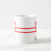 Zamalek SC Egyptian Football Team Zamalek Fans コーヒーマグカップ (中央)